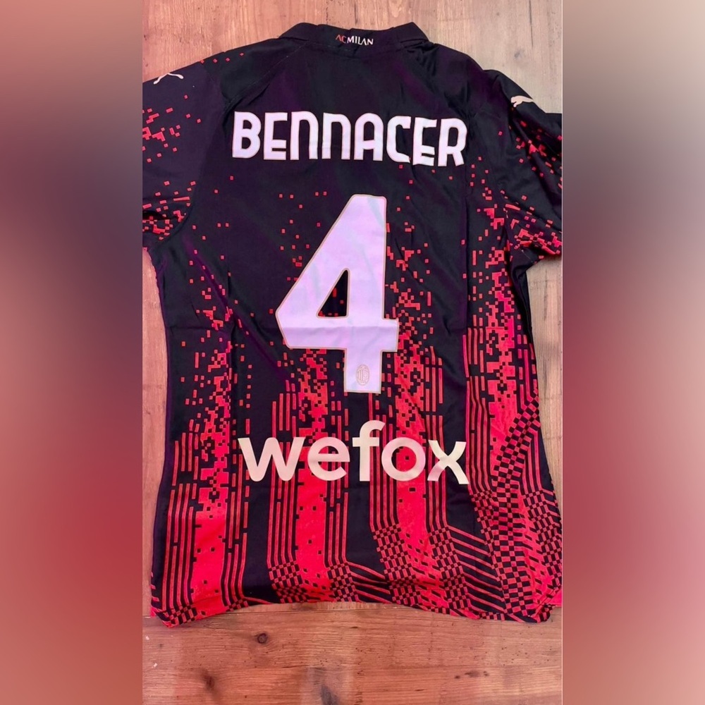 BRAND NEW AC Milan Puma x Koché Bennacer 4 Jersey Shirt - Picture 2 of 2